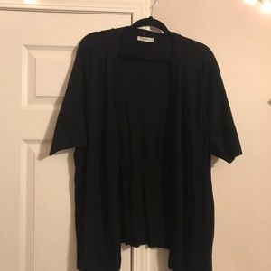 Dressbarn Short Sleeve Cardigan